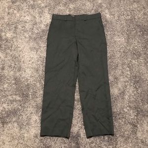Men’s black slacks